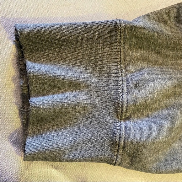 Roots 1/4 Zip Grey Pullover Sweatshirt Heathered Grey  Adult XLG - Picture 10 of 15